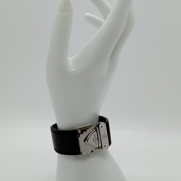 Louis Vuitton LV Bangle 3 pieces set Leather Monogram mini lin 3103854 - Picture 6 of 9